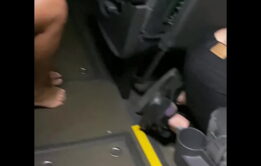 Adrenalina no Ônibus Público Real e Exibicionismo muita pica na buceta